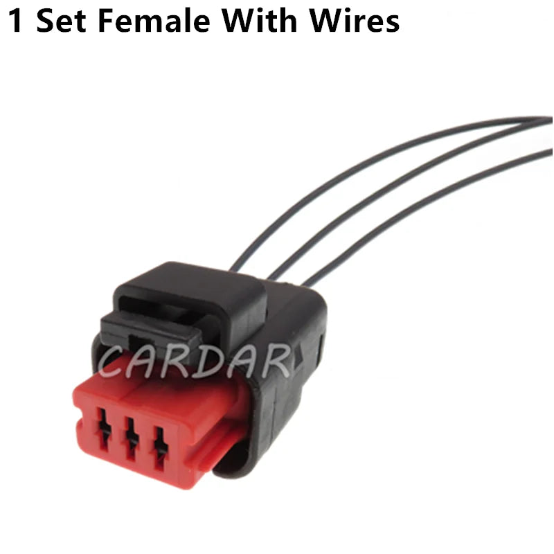 3 Pin Automotive Electrical Water Temperature Sensor Plug Waterproof Car Connector