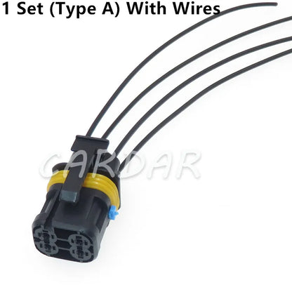 4 Pin 18164.000.002 Automotive Connector Wire Harness Waterproof Socket For Car