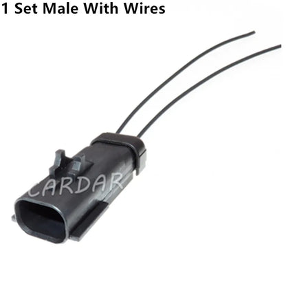 2 pines 54200206 54200210 Conector de enchufe de luz automotriz Conector de toma de lámpara de coche para Benz Auto