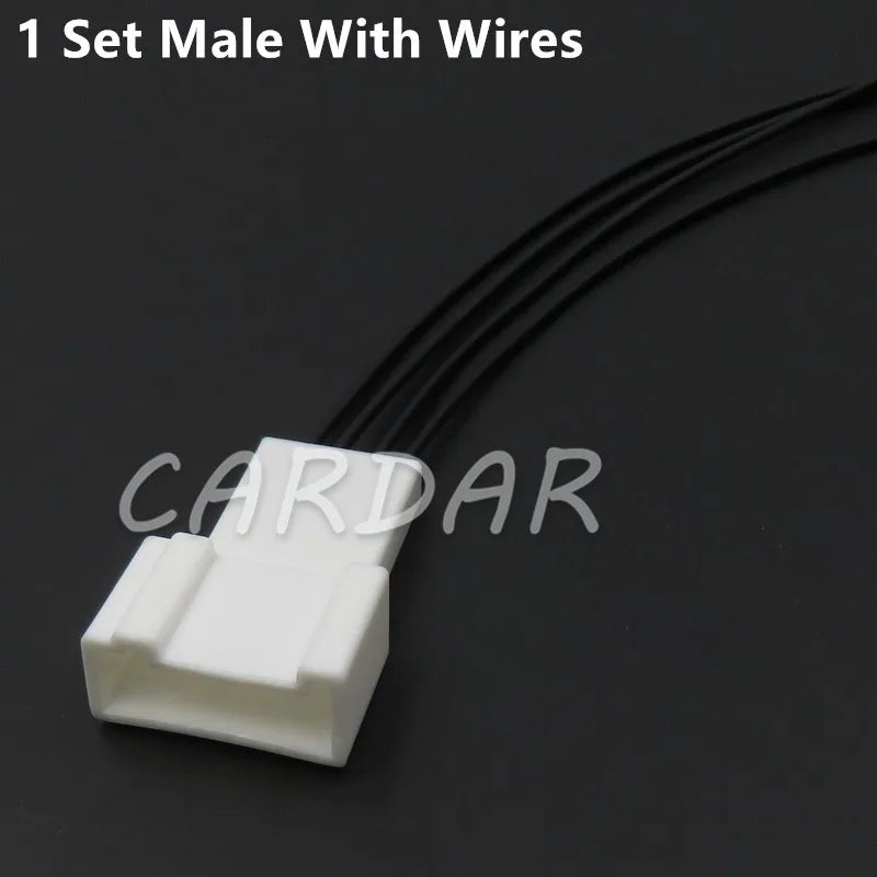 4 Pin Auto Unsealed Adapter 12874 Car Tweeter Loudspeaker Horn Electric Wire Socket For Toyota