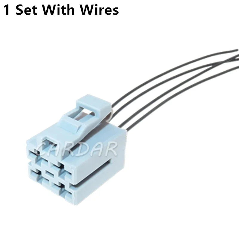 4 Pin 6.3 Series Grey Large Current Plastic Housing Electric Wire Cable Unsealed Socket With Terminal