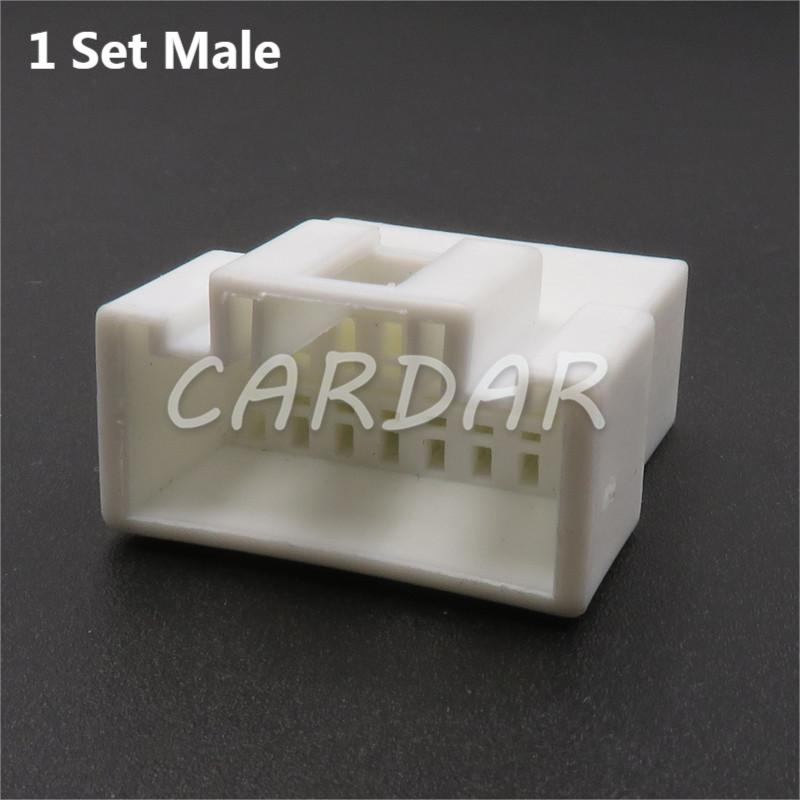 16 Pin MG610360 7123-7169 Auto CD Audio Wire Plug AUX Modification Wire Socket For Mazda