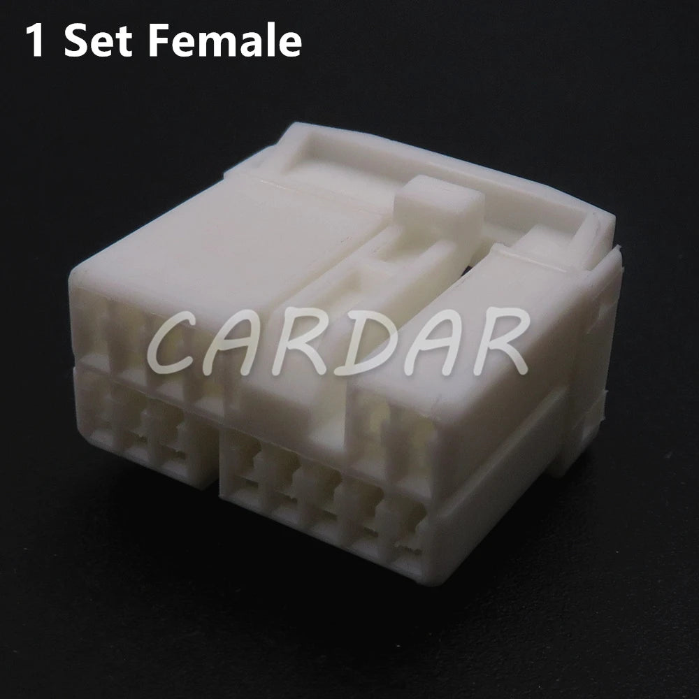 14 Pin Car Male Plug Female Socket Auto Plastic Housing Unsealed Replacement Connector 917604-1 917531-1