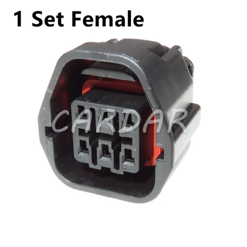 6 Pin 7283-8760-30 Sealed Black Waterproof Auto SSD Car Door Lock Locking Connector Socket For Hyundai Elantra