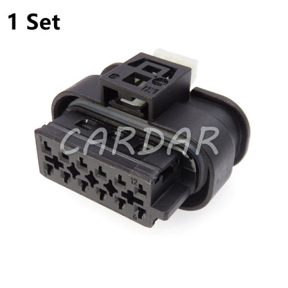 12 Pin 1.2 Series Automobile Wire Cable Waterproof Socket with Terminal and Rubber Seals Car Connector 806-344