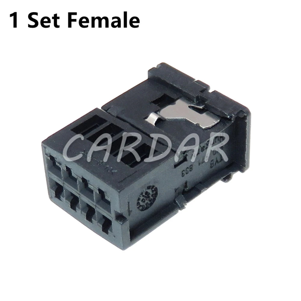 8 Pin 1.2 Series auto wire cable harness connector unsealed socket 1719566-1 1719564-1 8K0971834 8K0971833