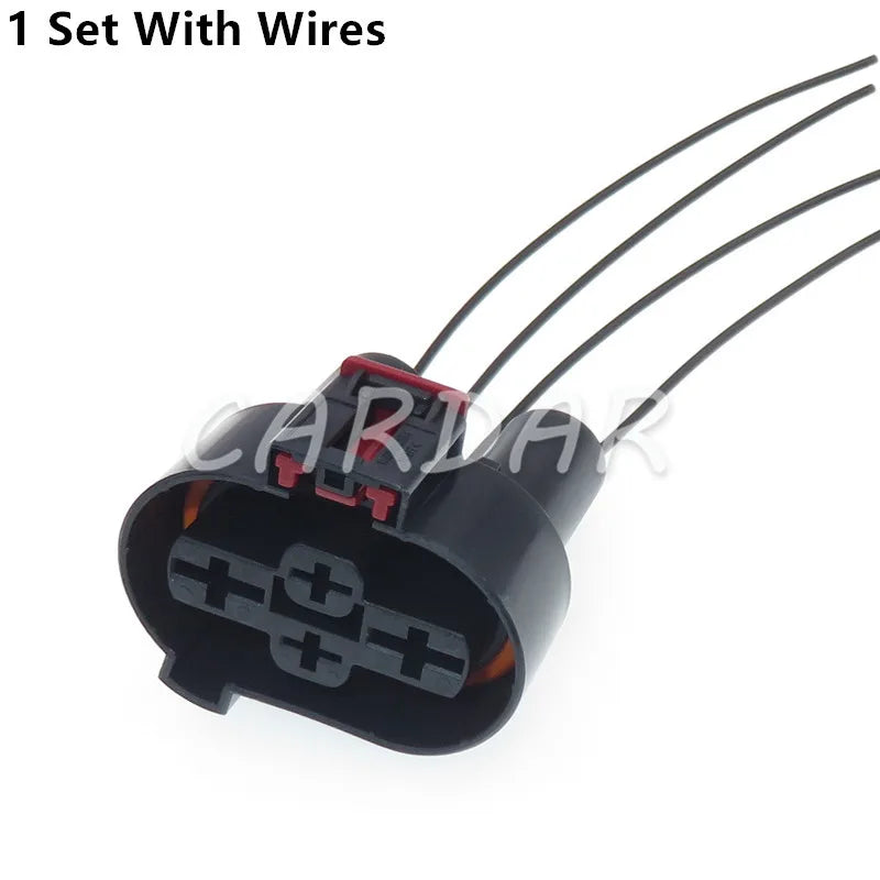 4 Pin 1K0 906 234 Automotive Car Electronic Fan Plug Wire Socket 1K0906234 For VW Polo Golf Audi