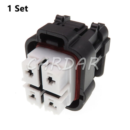 4 Pin Automotive Pump Plug Socket Electric Fuel Pump Connector For Toyota Mazda