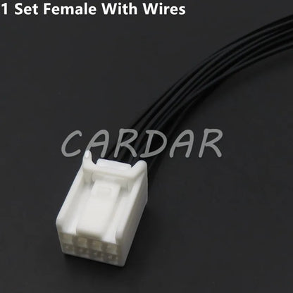 8 Pin 1.5 Series Automotive Male Female Docking Wire Harness Unsealed Socket 7186-8847 7187-8847