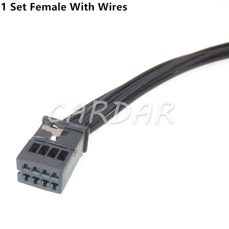 8 Pin 1.2 Series auto wire cable harness connector unsealed socket 1719566-1 1719564-1 8K0971834 8K0971833