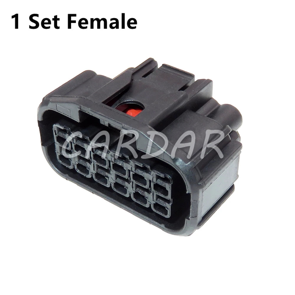 12 Pin 6181-6784 6189-7410 Auto Waterproof Connector Electrical Automotive LED Light Socket For Honda