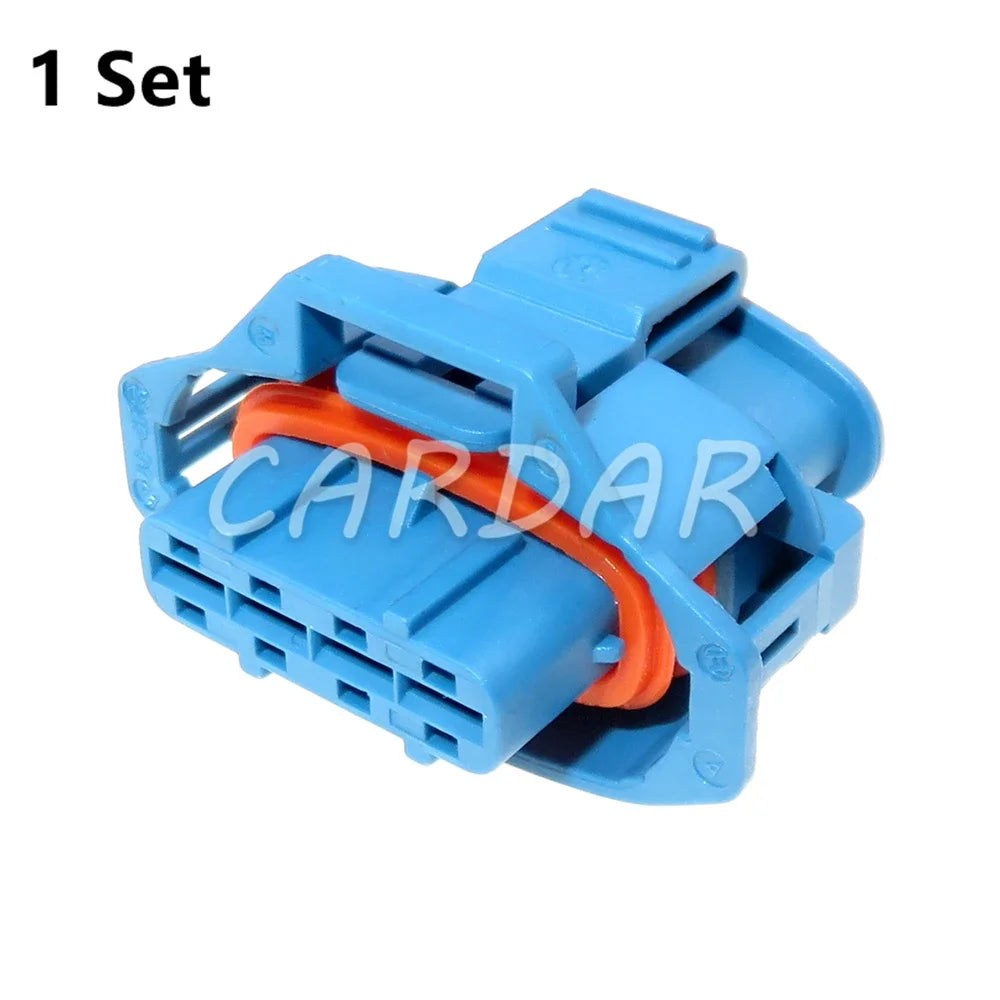 4 Pin 3.5 Series Blue Waterproof Socket Automobile Electrical Connector Wiring Harness Adapter