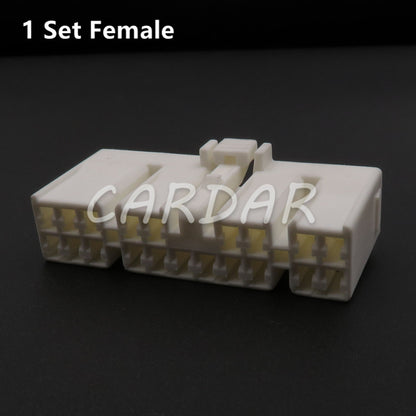 20 Pin MG641083 Auto Fuse Box Cable Socket Connector With Terminals For BUICK