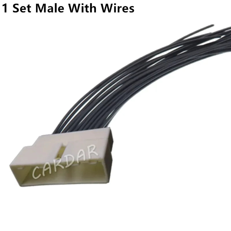 18 Pin 368497-1 Auto Electric Wire Power Plug With Terminal Car Hybrid Connector High Current Composite Socket
