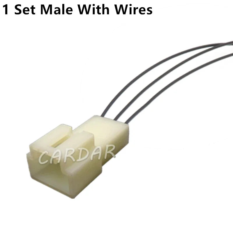 3 Pin MG620210 MG610209 Auto Female Male Docking Unsealed Connector Cable Harness Socket With Terminal