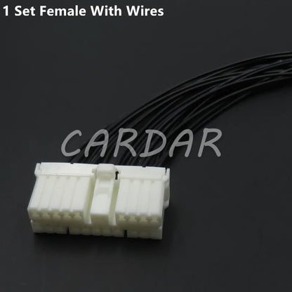 20 Pin 174936-1 368511-1 Electrical Auto Wiring Wire Connector Cable Socket