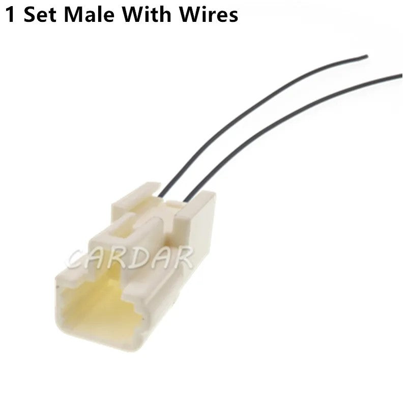 2 Pin Automotive Wiring Connector Car Reading Light ABS Sensor Socket Seat Motor Plug For Toyota