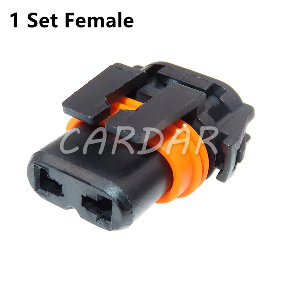 2 Pin 12059181 DJ9005 9005 Headlight HID Wire Socket Square Light Fog Lamp Connector For Cars Auto Toyota