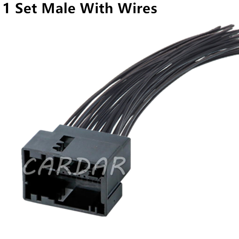 52 Pin 967287-1 Automotive Electrical Cable Socket Auto Wiring Harness Connector