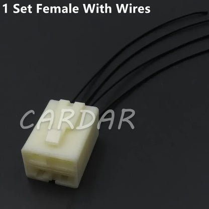 4 Pin 6.3 7.8 Series Composite Connector Male Female Plastic Housing Wire Cable Socket For Automobile