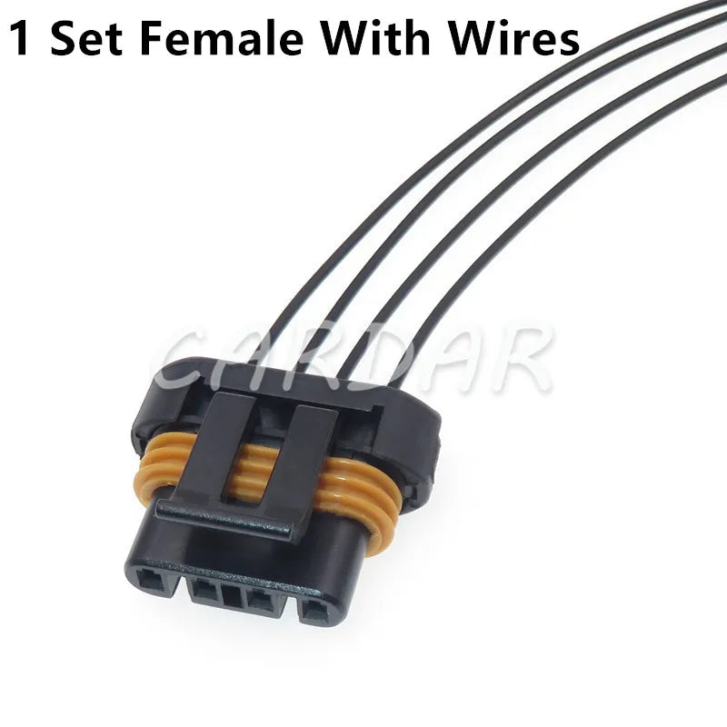 4 Pin 12186271 12186568 LS Series Alternator Connector Car Auto Connector For Hummer H2 6.2L Oxygen Sensor O2 Plug