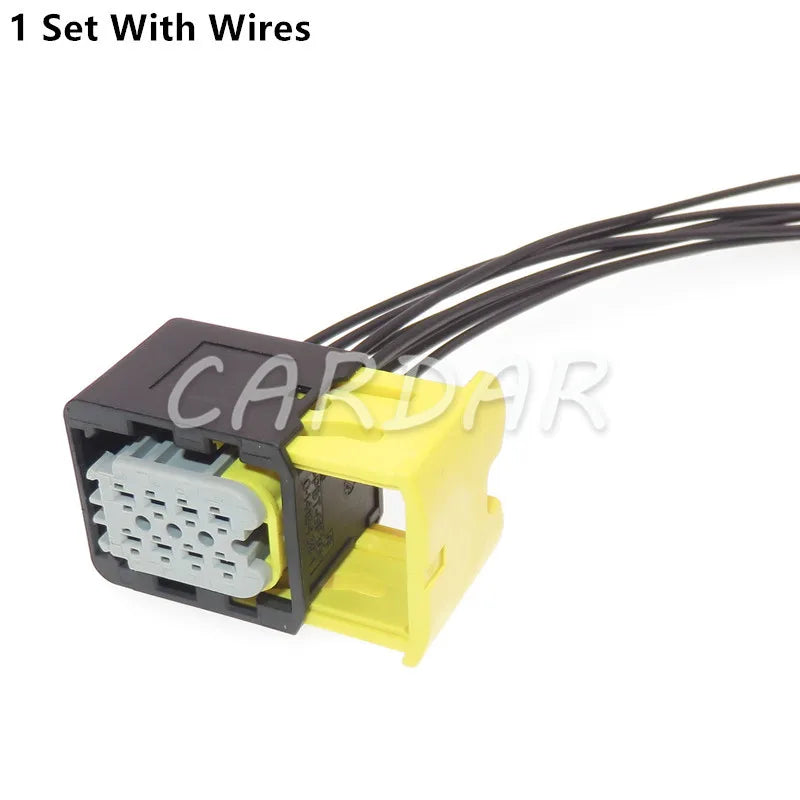 8 Pin 2-1418479-1 1670057-1 Waterproof Electrical Automotive Connector Socket With Terminals And Seals For TE AMP