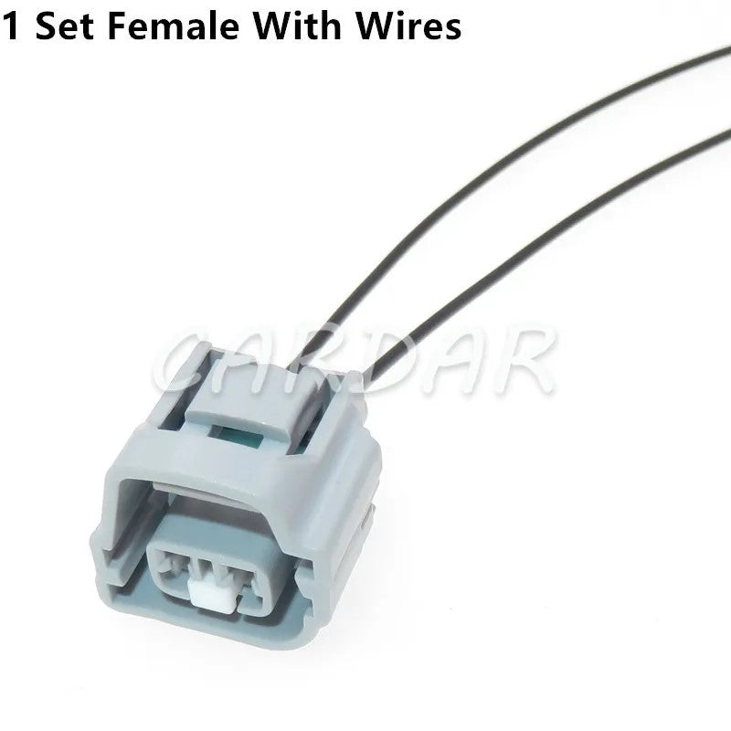 2 Pin Automobile Electric Wire Harness Connector Waterproof Socket For Toyota 7282-8129-40 7283-8129-40 90980-11255
