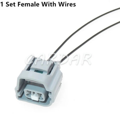 2 Pin Automobile Electric Wire Harness Connector Waterproof Socket For Toyota 7282-8129-40 7283-8129-40 90980-11255