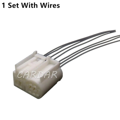 7 Pin 1.5 Series White Automotive Connector Auto Electric Wire Harness Modificated Socket Auto Accessories