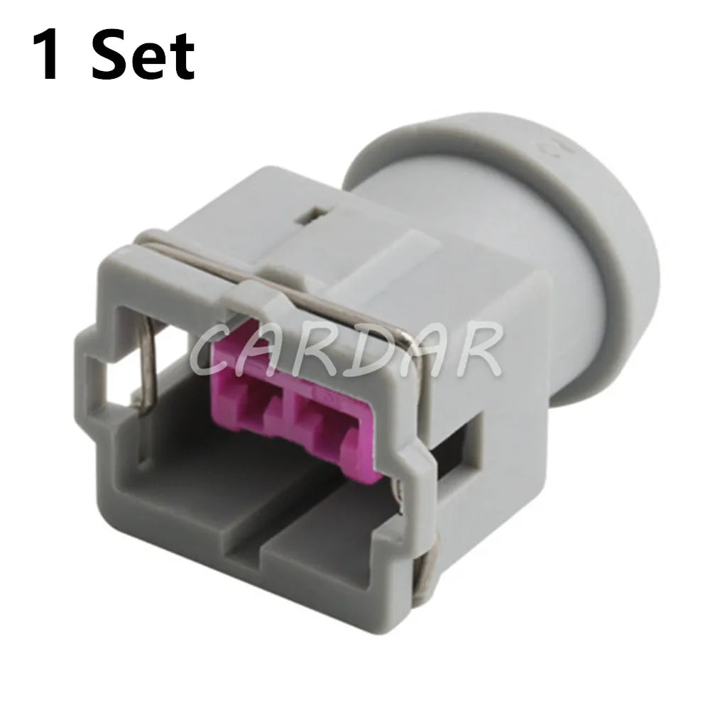 2 Pin Automotive Car Water Jet Motor Socket Supercharger Plug Electrical Connector