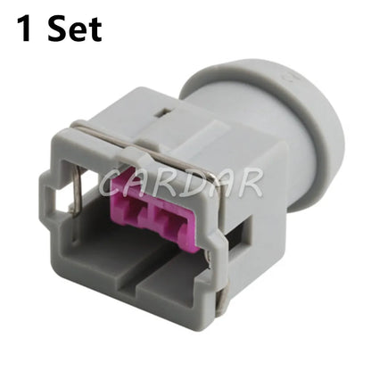 2 Pin Automotive Car Water Jet Motor Socket Supercharger Plug Electrical Connector