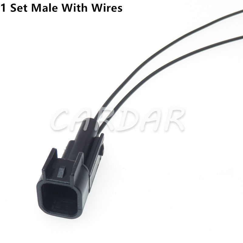 Conector de cola de cochino de inyector de combustible de 2 pines 7283-5967-30 EV6 EV14 USCAR sr20det rb30 GTR FAST ls2 ls3, enchufe universal