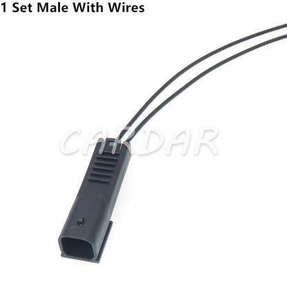 2 Pin 6189-6904 Car Fuel Injector Electronic Waterproof Black Connector Auto Plug For Honda CB400 Accord