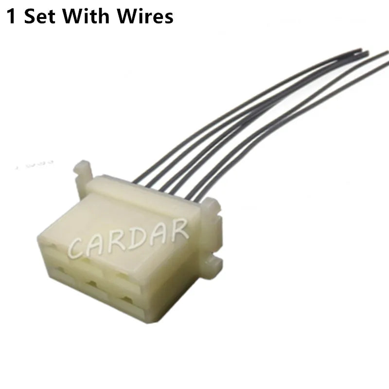 6 Pin 6.3 Series Auto High Current Modification Wire Socket Car Accessories Electric Cable Connector