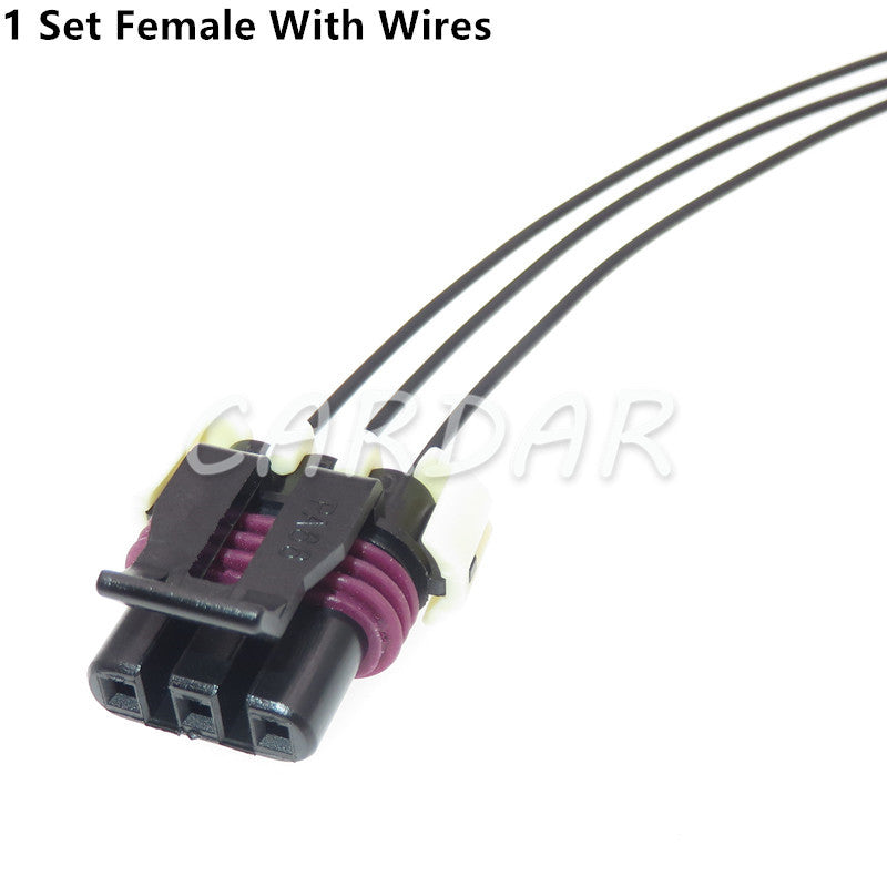 3 Pin 1.5 Series Auto Bearing Position Sensor Wire Connector 12059595 Car Waterproof Electric Socket