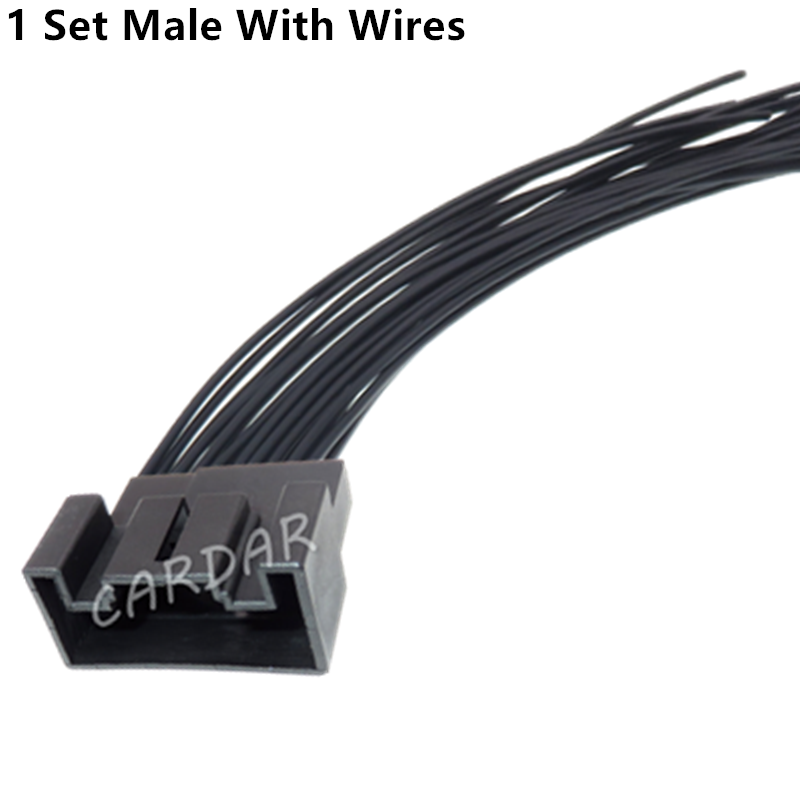 20 Pin Automobile Glass Lifting Electric Wire Hybrid Connector Car Male Female Docking Unsealed Socket For VW Audi
