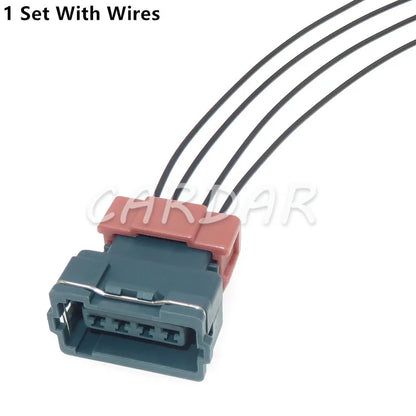 4 Pin MAFS S13 SR20 Mass Air Flow Sensor Connector PB187-04446 AMP Tyco Plug Electrical Sealed Auto Socket