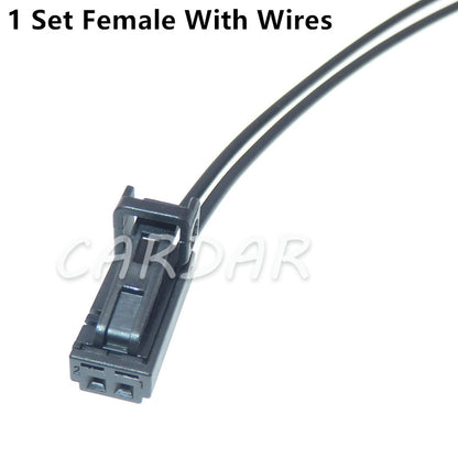 2 Pin 4B0971832 / 4B0 971 832 / 4E0 972 575 Door Lamp Socket Interior LED Light Plug Speaker Connector For Audi VW Skoda