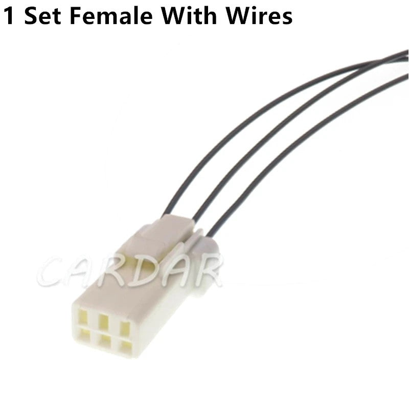 3 Pin 03R-JWPF-VSLE 03T-JWPF-VSLE White Waterproof Automotive Plug Wiring Harness Electrical Socket