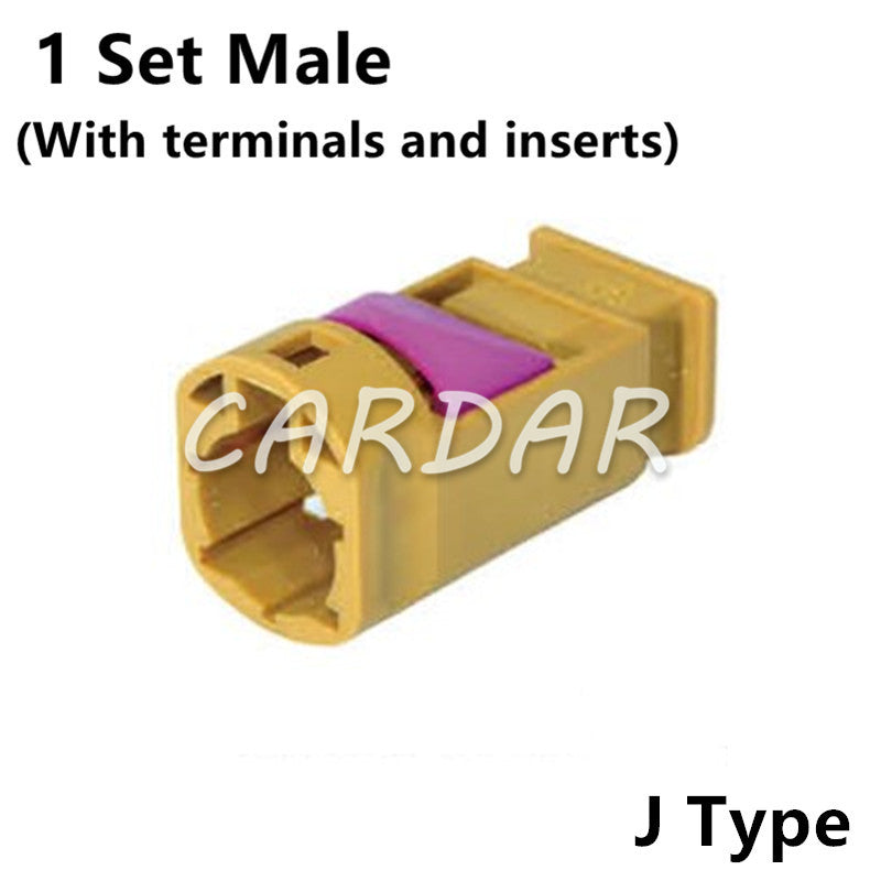 LVDS 4 Pin Connectors Male Automotive Socket Universal Auto Fakra Connector
