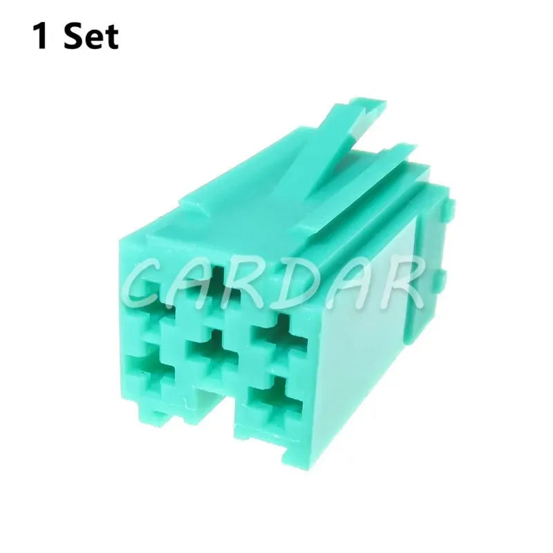 6 Pin 4A0 972 643A 4A0972643A Aux Stereo Sockets Auto Electric Car Automobile Audio Connector For VW