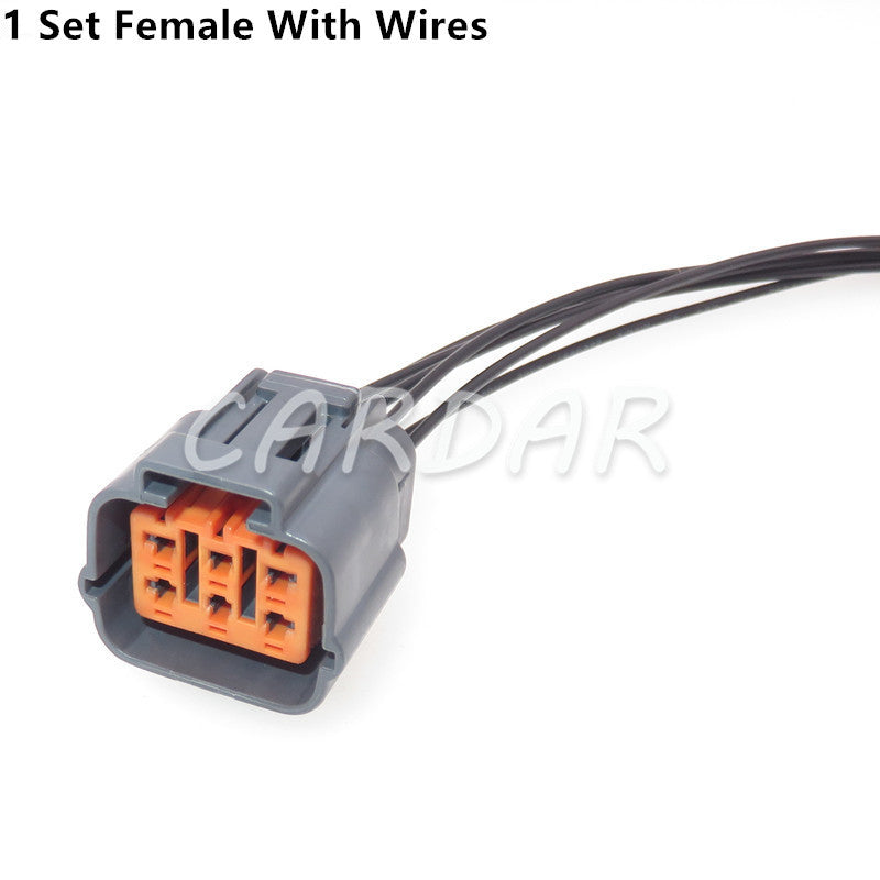 6 Pin 6195-0021 6195-0024 Automotive Connector Accelerator Pedal Position Sensor Plug Throttle Pedal Socket