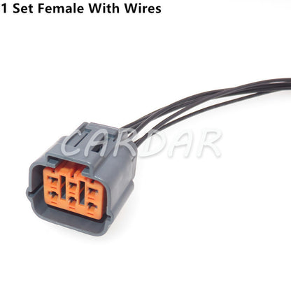6 Pin 6195-0021 6195-0024 Automotive Connector Accelerator Pedal Position Sensor Plug Throttle Pedal Socket