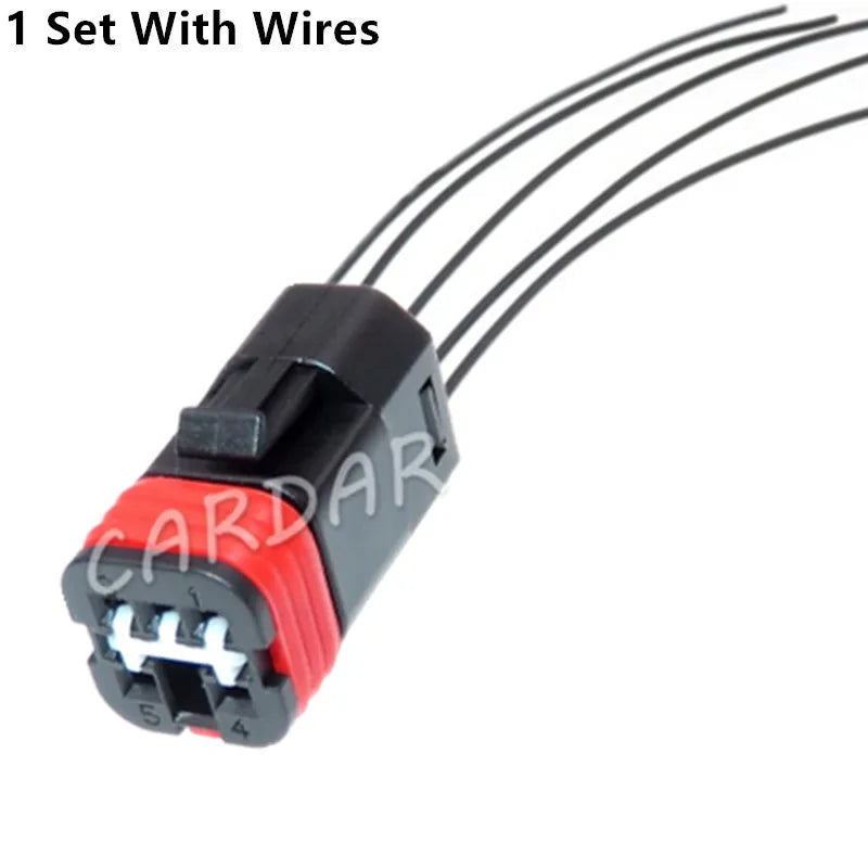 5 Pin 0.6 Seires Car Wiring Socket Plastic Housing Unsealed Connector KH1200043-20 Auto Accessories