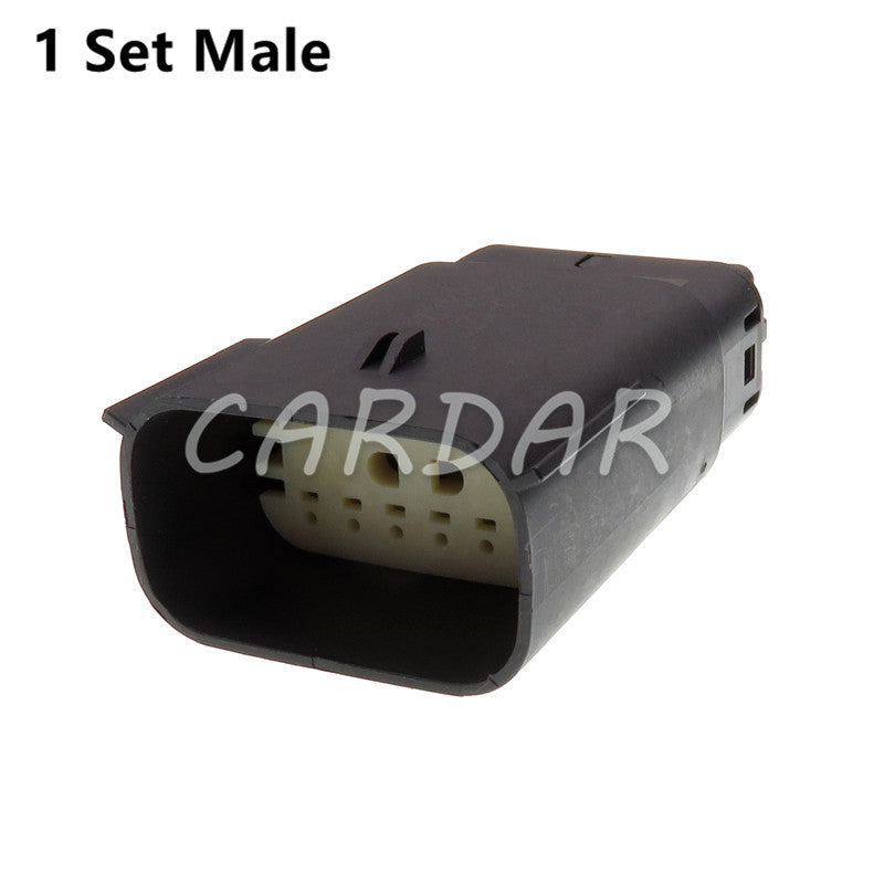 12 Pin 33472-1201 33482-1201 Automotive Headlight Socket Connector For Ford Focus Mondeo Buick Chevrolet