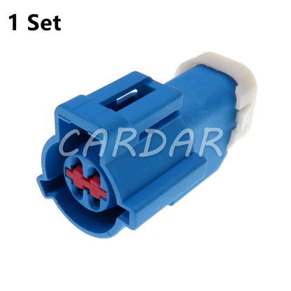 4 Pin 1.5 Series Auto Modification Accessories Connector Blue Waterproof Socket With Terminal