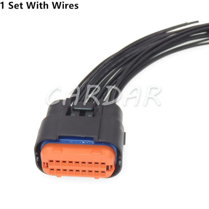 18 Pin MX23A18SF1 MX23A18XF1 Automotive Waterproof Copnnector ECU Socket For Honda