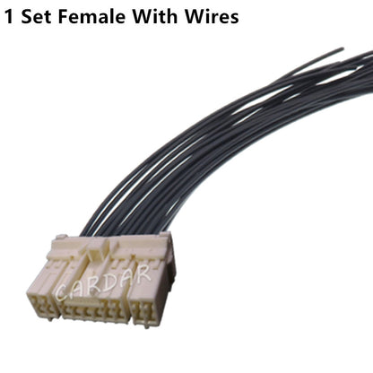 17 Pin PH841-17010 PH845-17010 Automobile Unsealed Adapter Auto Accessories Car Male Plug Female Cable Socket