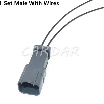 2 Pin deutsch connector kit DT04-2P-E005 DT06-2S-EP06 Waterproof Automotive Connector Black Auto Plug For Mazda