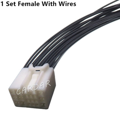 18 Pin Automotive Hybrid Connector Car Low Current Electrical Plug Auto Male Female Unsealed Power Socket
